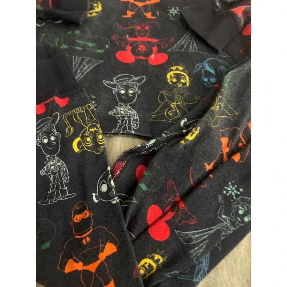 Hanna Andersson Disney 100 Years Organic Cotton Pajamas Kids 4 Buzz Woody Mickey